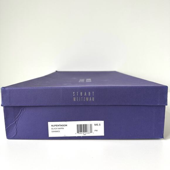 Stuart Weitzman Nupentagon Black Knee High Boots Size 6.5 - Picture 15 of 16